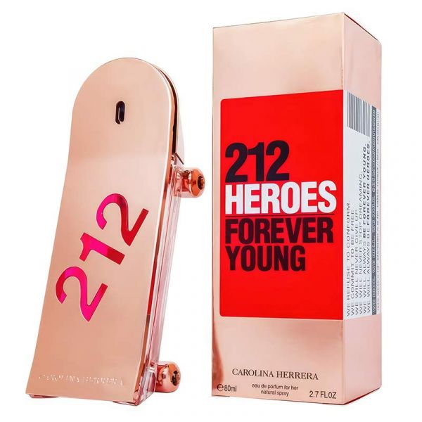 Euro Carolina Herrera 212 Heroes Forever Young, edp., 80ml